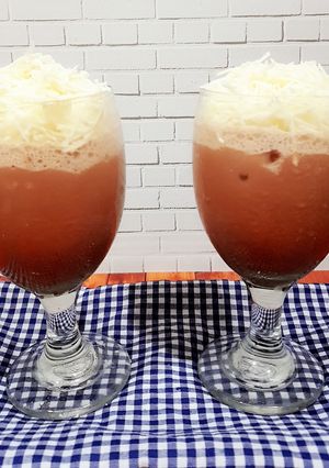 Foto resep Es milo keju