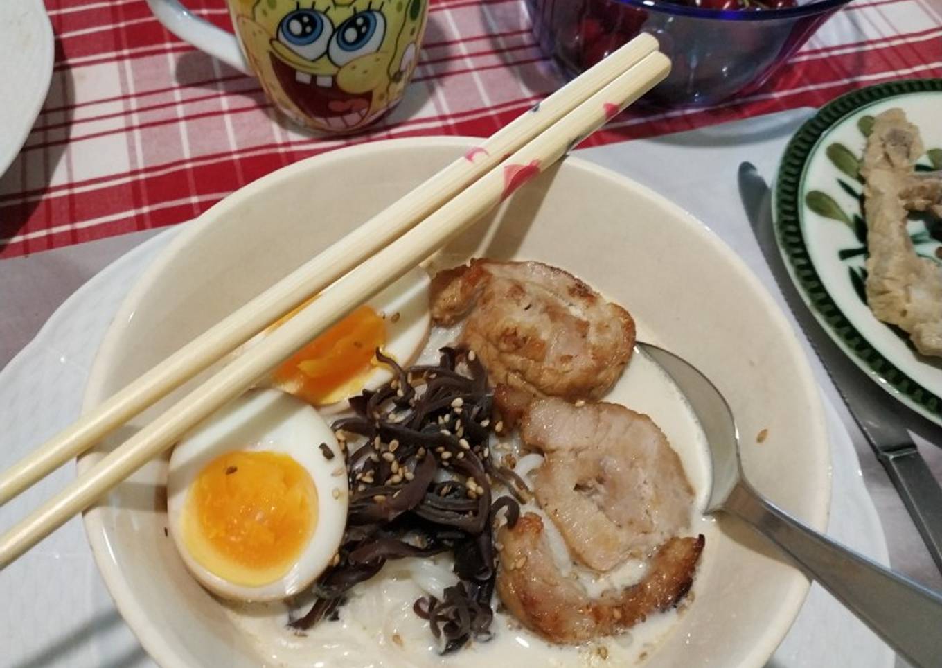 Ramen ala Tonkatsu Soup