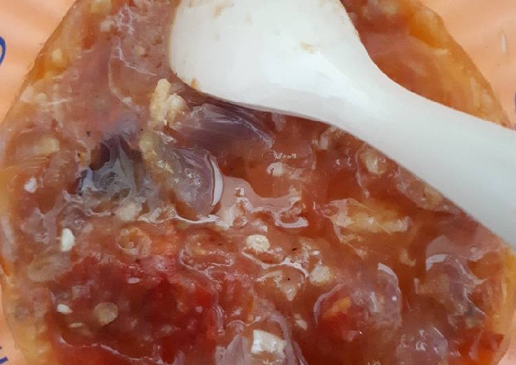 Sambal tomat tanpa terasi