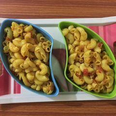 A picture of Chatpati Macaroni.