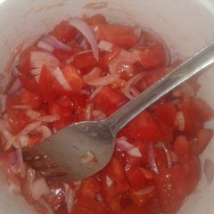 A picture of Kachumbari.