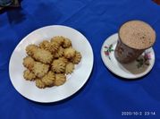 Una foto de galleta danesa