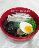Ramen vegetariano con shirataki
