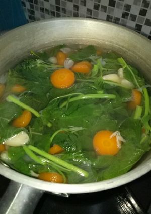 Foto resep Sayur Bayam Wortel