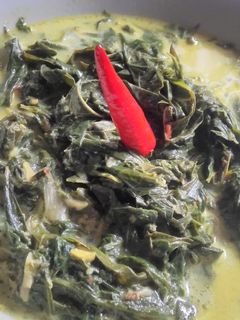 Foto resep Sayur daun singkong santan gurih