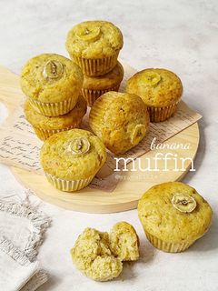 Foto resep Banana Muffin