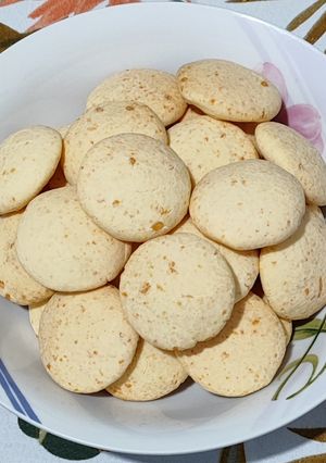 Una foto de Galletas de queso sin gluten