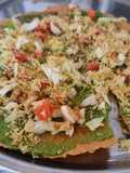Khakhra topping