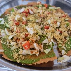 A picture of Khakhra topping.