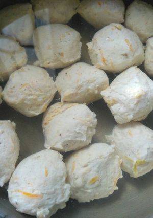 Foto resep Bakso Ayam Wortel (1y+)