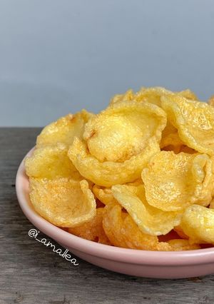Foto resep Kerupuk Labu Kuning (Pumpkin Chips)