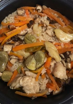 Foto resep Takikomi Gohan