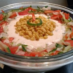 A picture of Dj's Rangoli Raita.