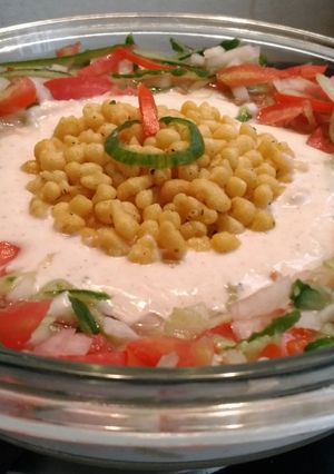 A picture of Dj's Rangoli Raita.
