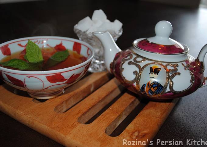Persian tea (Chai چای)