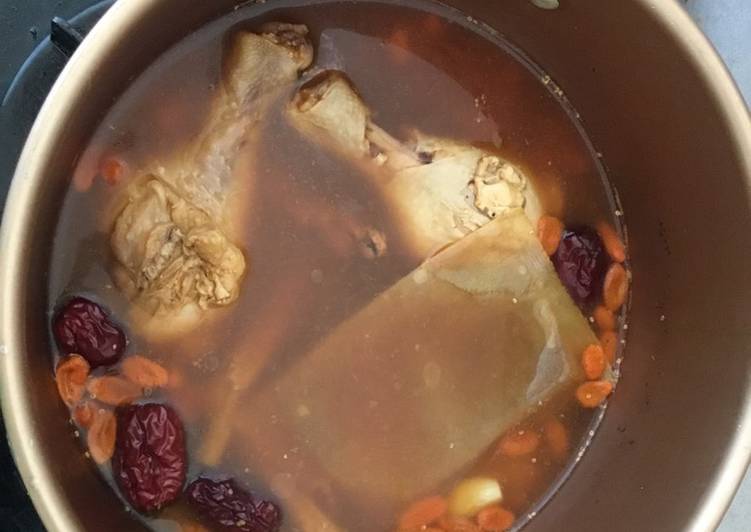 Cara Gampang Membuat Sop Ayam Herbal Chinese Instant Anti Gagal