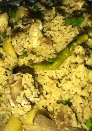 A picture of Beef yakhni pulao 1.