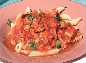 Foto de Penne com Carne picada e Tomate