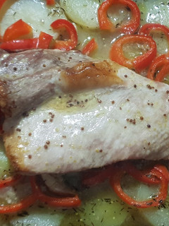 Una foto de Secreto ibérico al horno