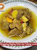 👩‍🍳Kuah Singgang Tulang Daging Tetel