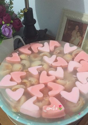 Foto resep Luv Lychee Pudding