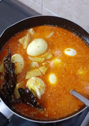 Foto resep Gulai Telor dan Sirsak