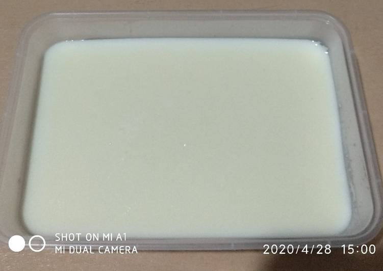 Vla Puding Susu Homemade