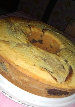 Foto resep Cake zebra (marmer cake)