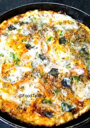 A picture of Farmhouse Veg Pan Pizza.