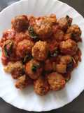Beef Balls in Tomato Sauce