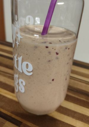 Φωτογραφία της συνταγής Smoothie με ροδάκινο, νεκταρίνι, κεράσια