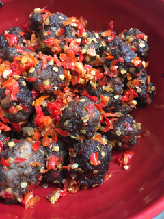 Foto resep Bola daging balado