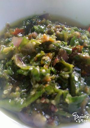 Foto resep Sambel ijo pedas