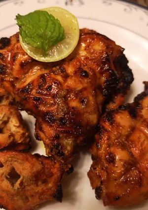 A picture of Chicken tandoori tikka.