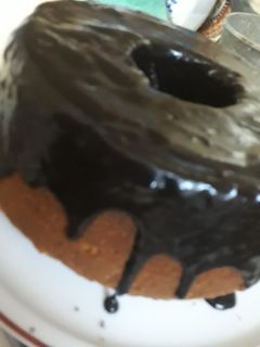 صورة لوصفة الكيكه الرخاميه