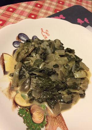 Une photo de Poelée de blettes