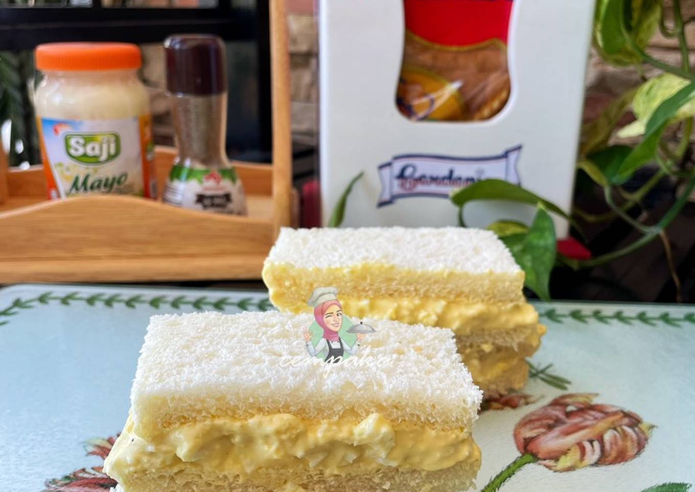 Japanese Egg Cake (Tamago Sando) Japan