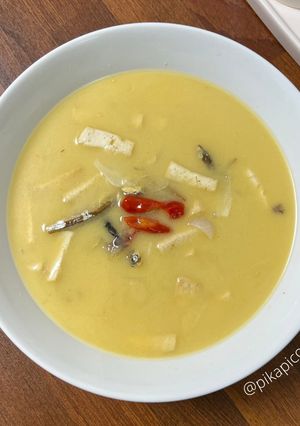 Foto resep Sayur Tahu Ikan Teri Santan