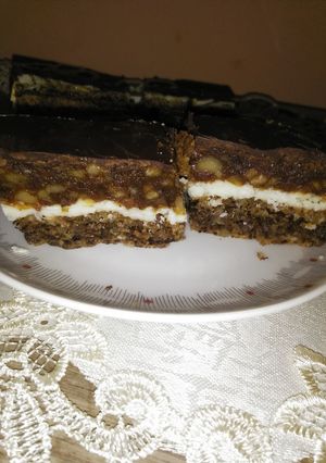 O poză a rețetei Snickers.