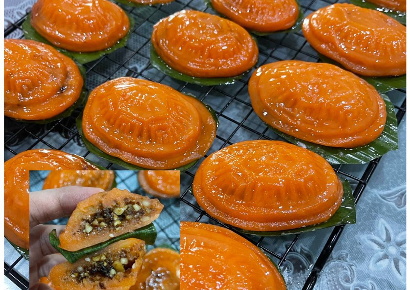 Kue ku isian kcg tanah