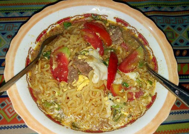 dari awal hingga akhir Menyiapkan Bakmie Jawa Dendeng Sapi Jadi, tidak cukup satu
