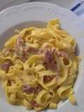 Fettuccine alla papalina