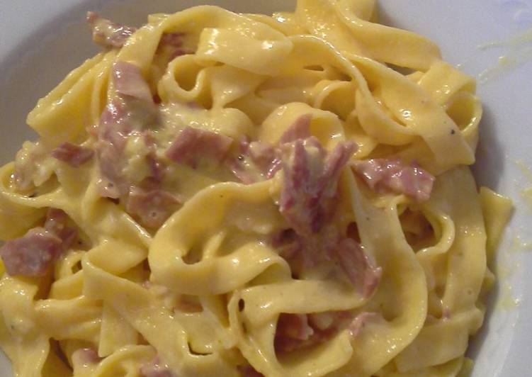 Fettuccine alla papalina #ciaksicucina#Cookpad#nataleconciak#