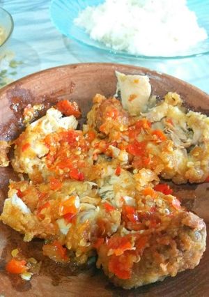 Foto resep Ayam Geprek Sambel Korek