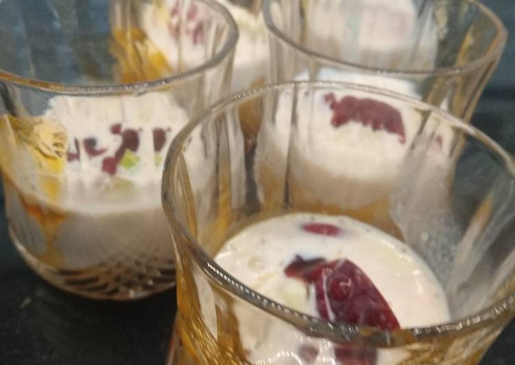 Steps to Prepare Quick Fruit Cream
