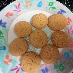 A picture of Coconut oats cookies.