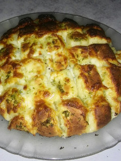 Una foto de Pan de ajo con queso