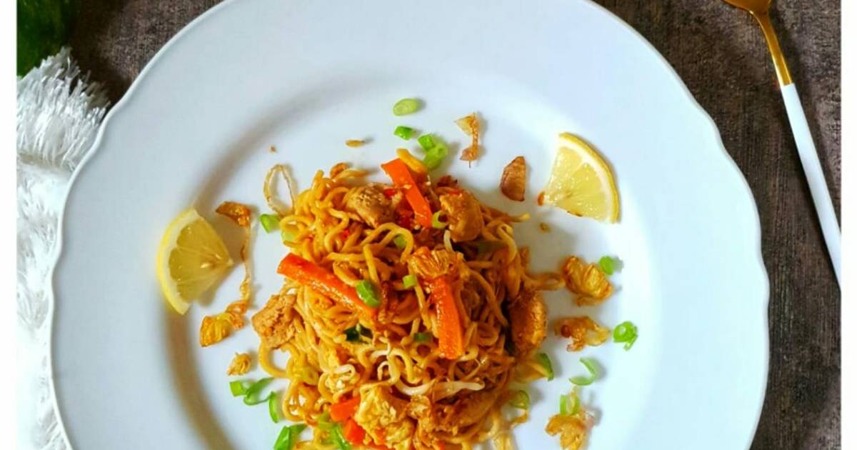 Resep Mie Goreng Tarempa Khas Batam Mudah dan Praktis Dihidangkan