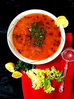 عکسی از دستور سوپ مرغ و هویج solmaz