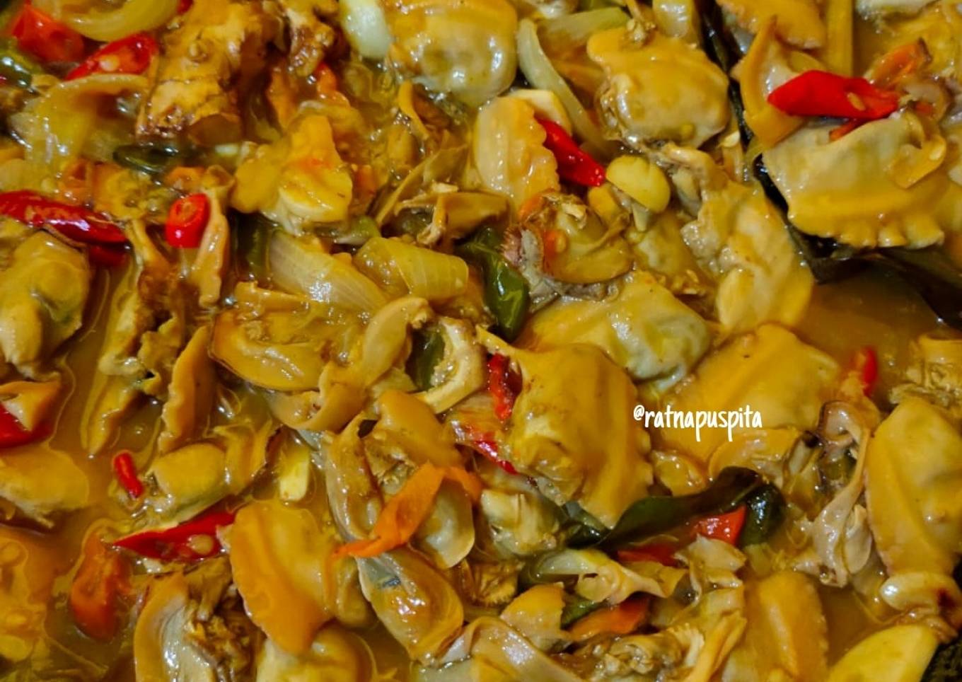 Tumis Kerang Pedas